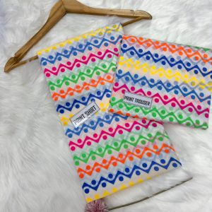 Printed lawn 2pcs