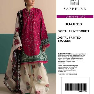 Lawn coord sets 2pcs
