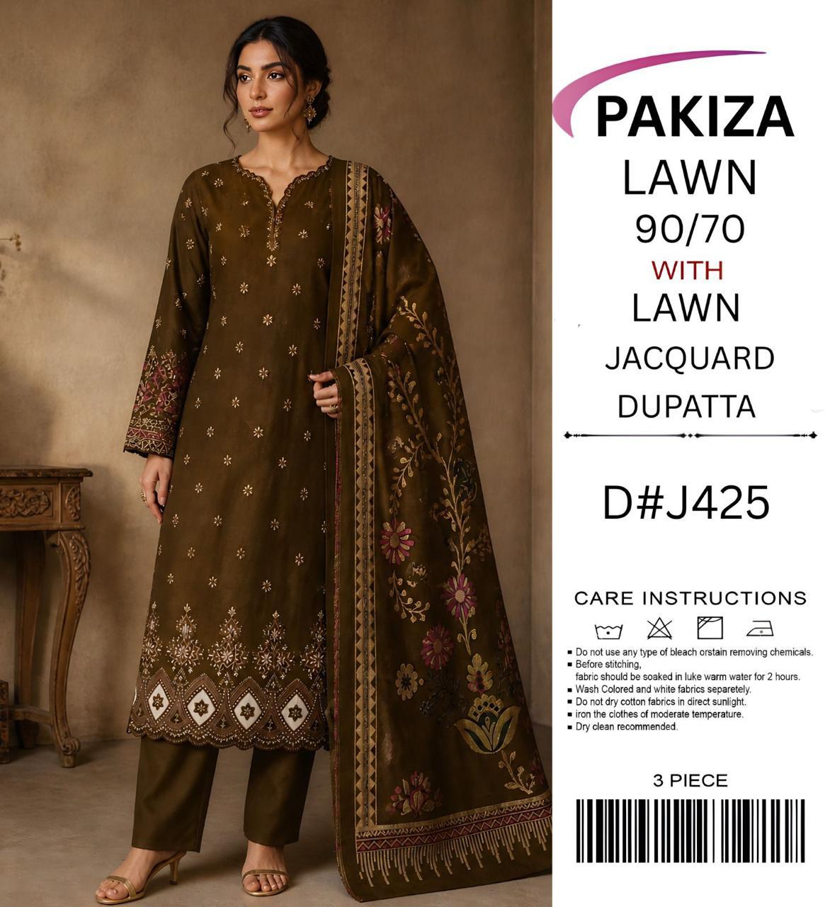 Pakiza Embroidered lawn